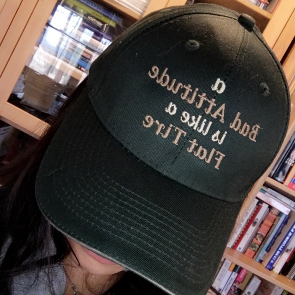 Unisex Port and company hunter green caption hat